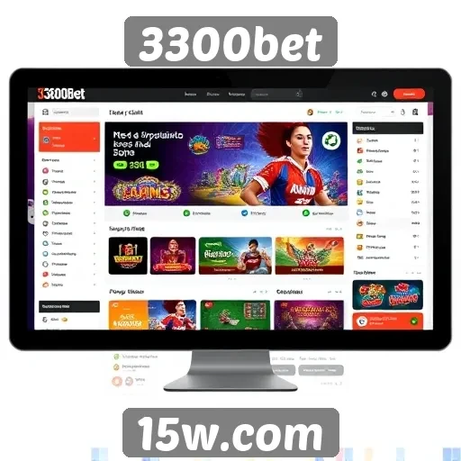 Interface do usuário da 3300bet é intuitiva e acessível